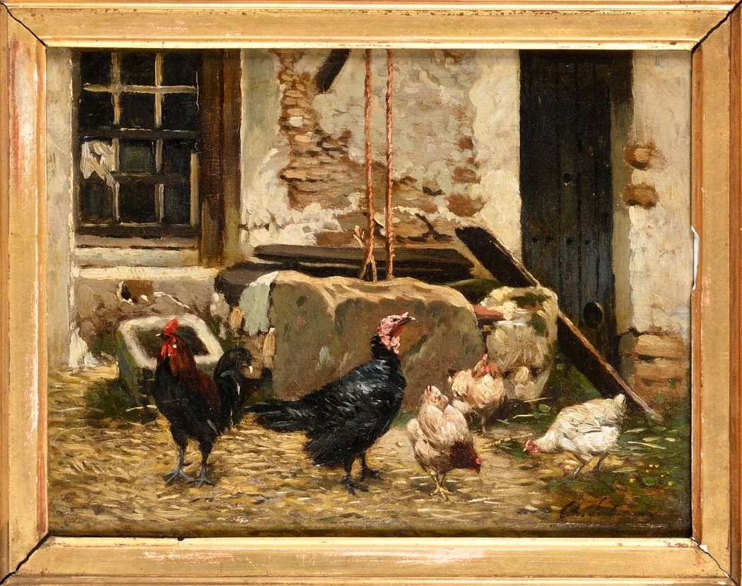 Frederic Theodore Lix - L'aia